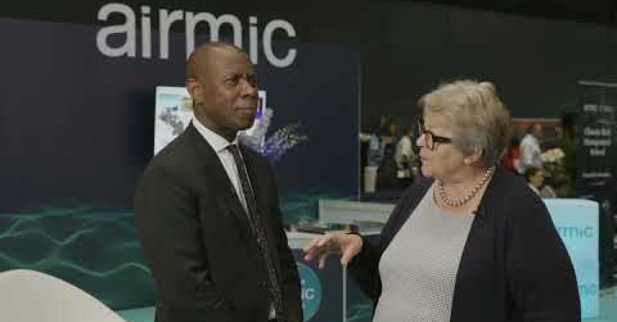 Embedded thumbnail for Trading roles - Julia Graham interviews BBC journalist Clive Myrie at the Airmic Conference 2023