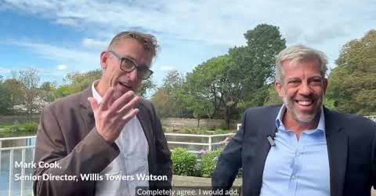 Embedded thumbnail for Airmic TV: Interview with Mark Cook, WTW, and David Schupak, Independent Consultant