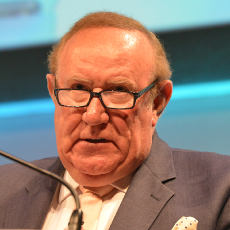 Political presenter Andrew Neil