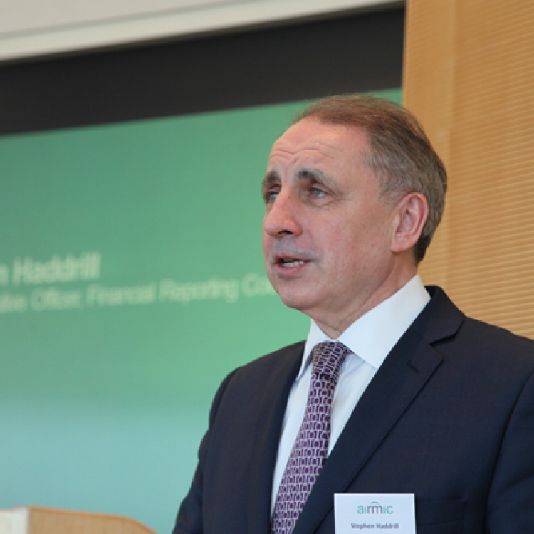 Stephen Haddrill, CEO of the Financial Reporting Council