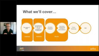 Embedded thumbnail for fastTrack: Airmic Competency Framework &amp;amp; Your Professional Journey
