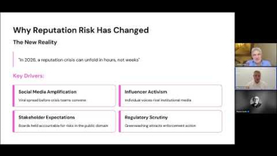 Embedded thumbnail for fastTrack Webinar: Defining and Managing Reputational Risk and Insurance