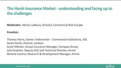 Embedded thumbnail for The Harsh Insurance Market - understanding and facing up to the challenges