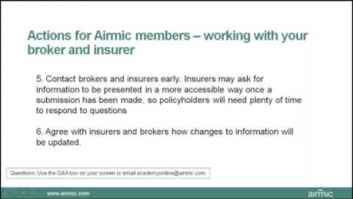 Embedded thumbnail for Airmic Academy Online - Insurance Act 2015 webinars - Part 4 