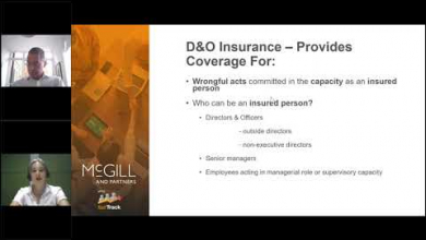 Embedded thumbnail for fastTrack: Introduction to Directors&amp;#039; and Officers&amp;#039; Liability Insurance
