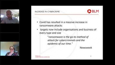 Embedded thumbnail for Airmic LIVE 22 September: Airmic LIVE 22 September - GDPR and adapting to the Covid 19 world