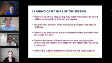 Embedded thumbnail for Insurance Policy reviews - giving wordings the attention they deserve