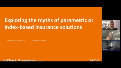 Embedded thumbnail for fastTrack webinar: Exploring the myths of parametric or index-based insurance solutions