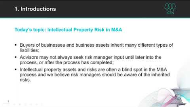 Embedded thumbnail for Academy Intellectual Property Risks in M&amp;amp;A