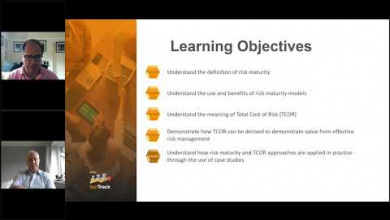 Embedded thumbnail for fastTrack: Risk maturity and communicating the value of risk management